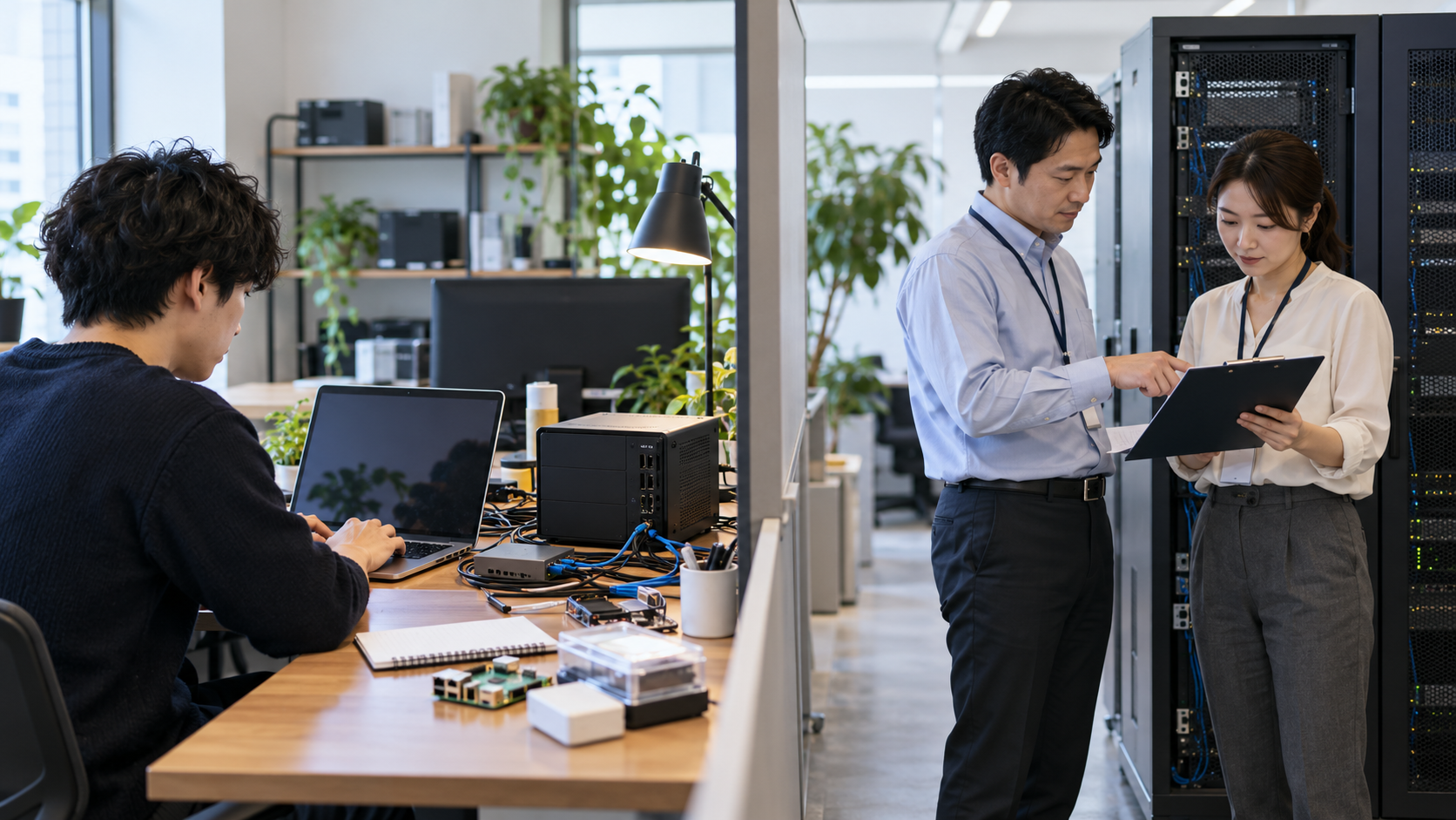ローカル検証と本番クラウド検証を分けて確認する開発チーム